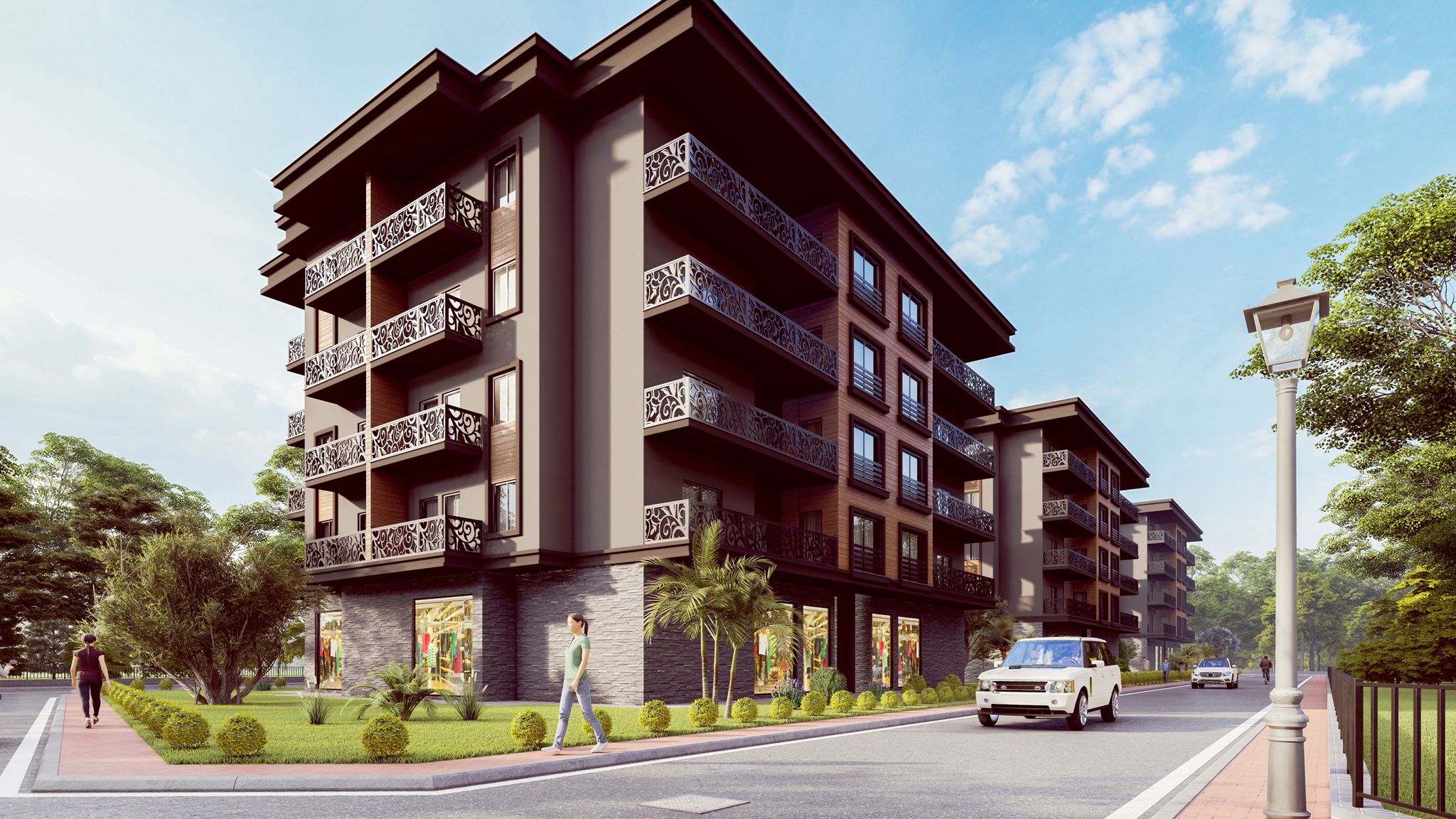 3 Blok, 48 Adet 3+1 Daire